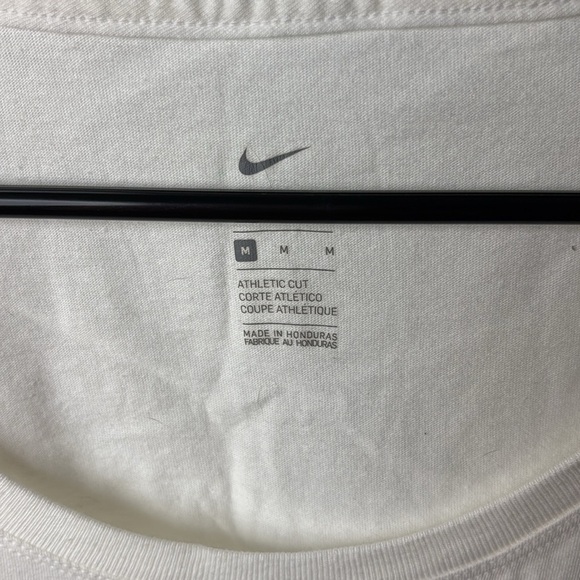 Nike Women's White and Teal Orlando Tee - Picture 3 of 4